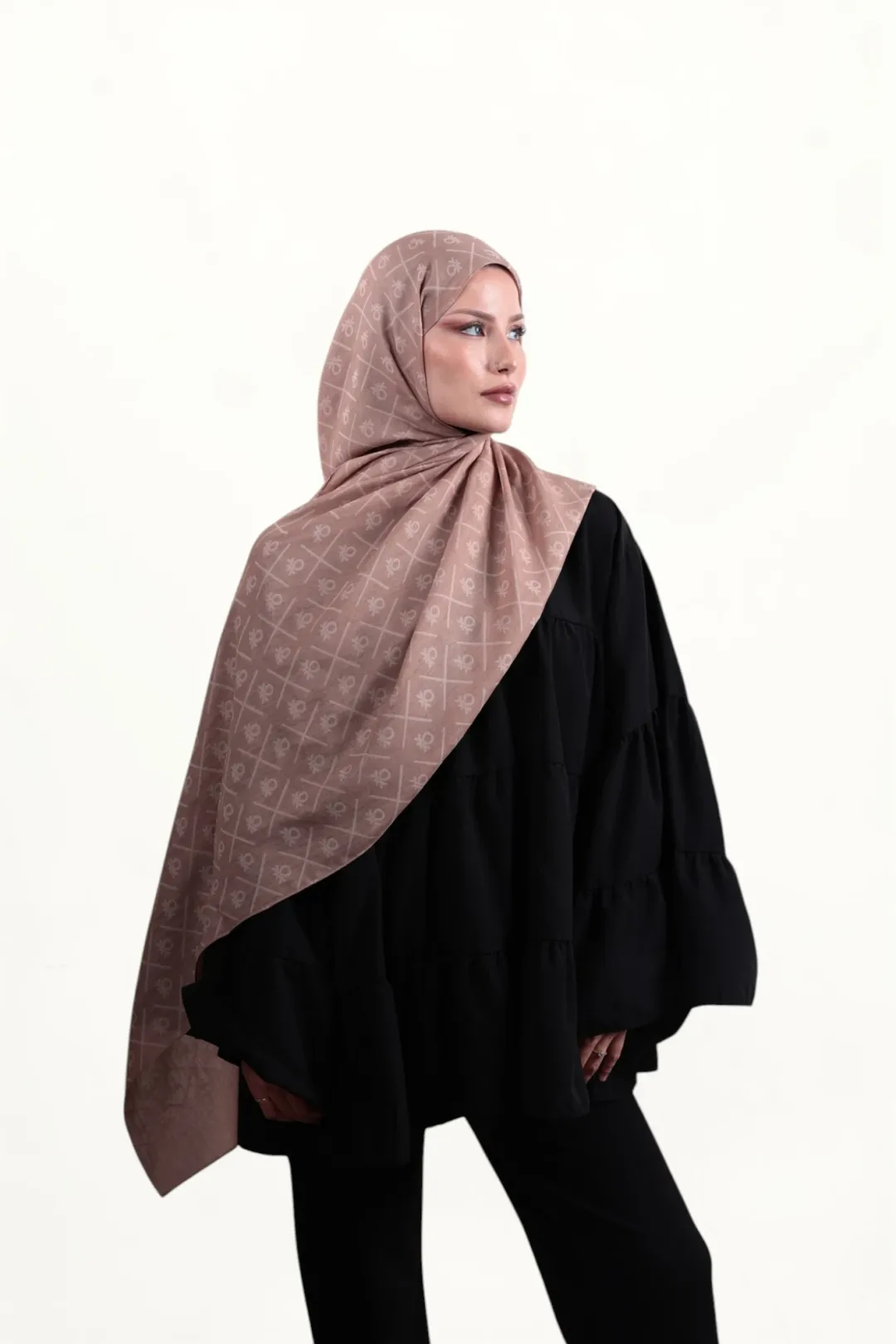 Benetton Elegante Dos Şal Latte