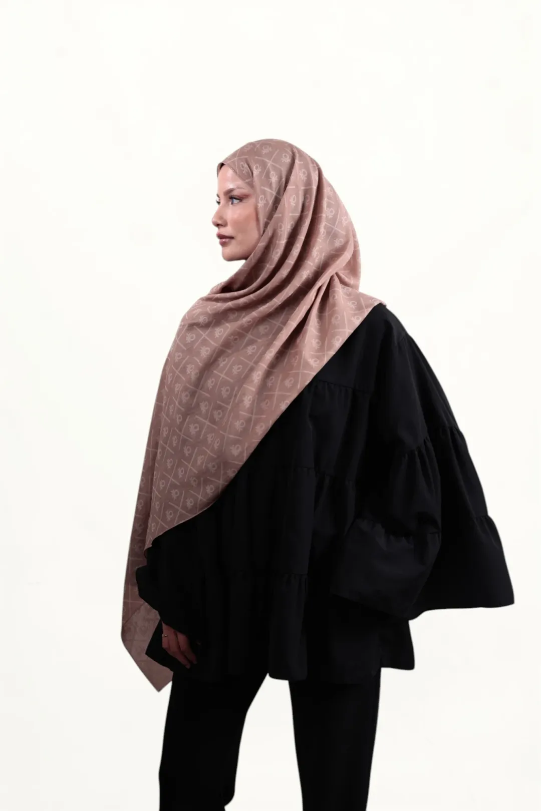 Benetton Elegante Dos Şal Latte