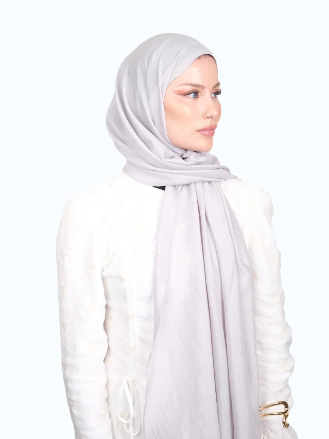 Harem Scarf Brisa Vual Şal Gümüş