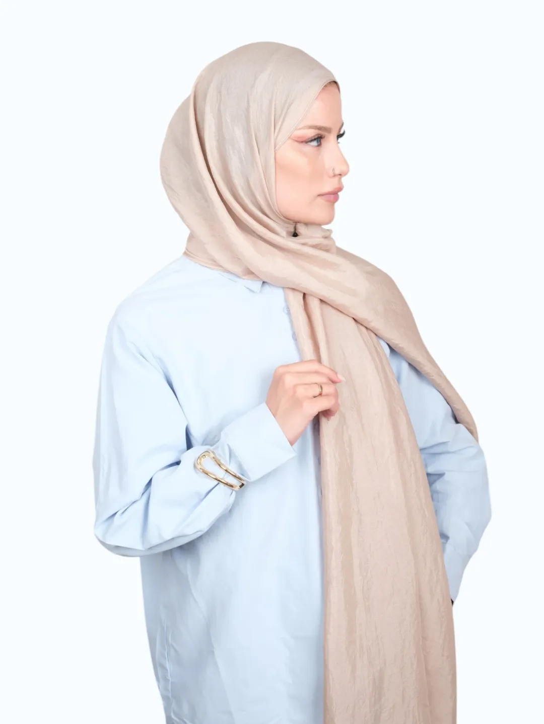 Harem Scarf Brisa Vual Şal Latte