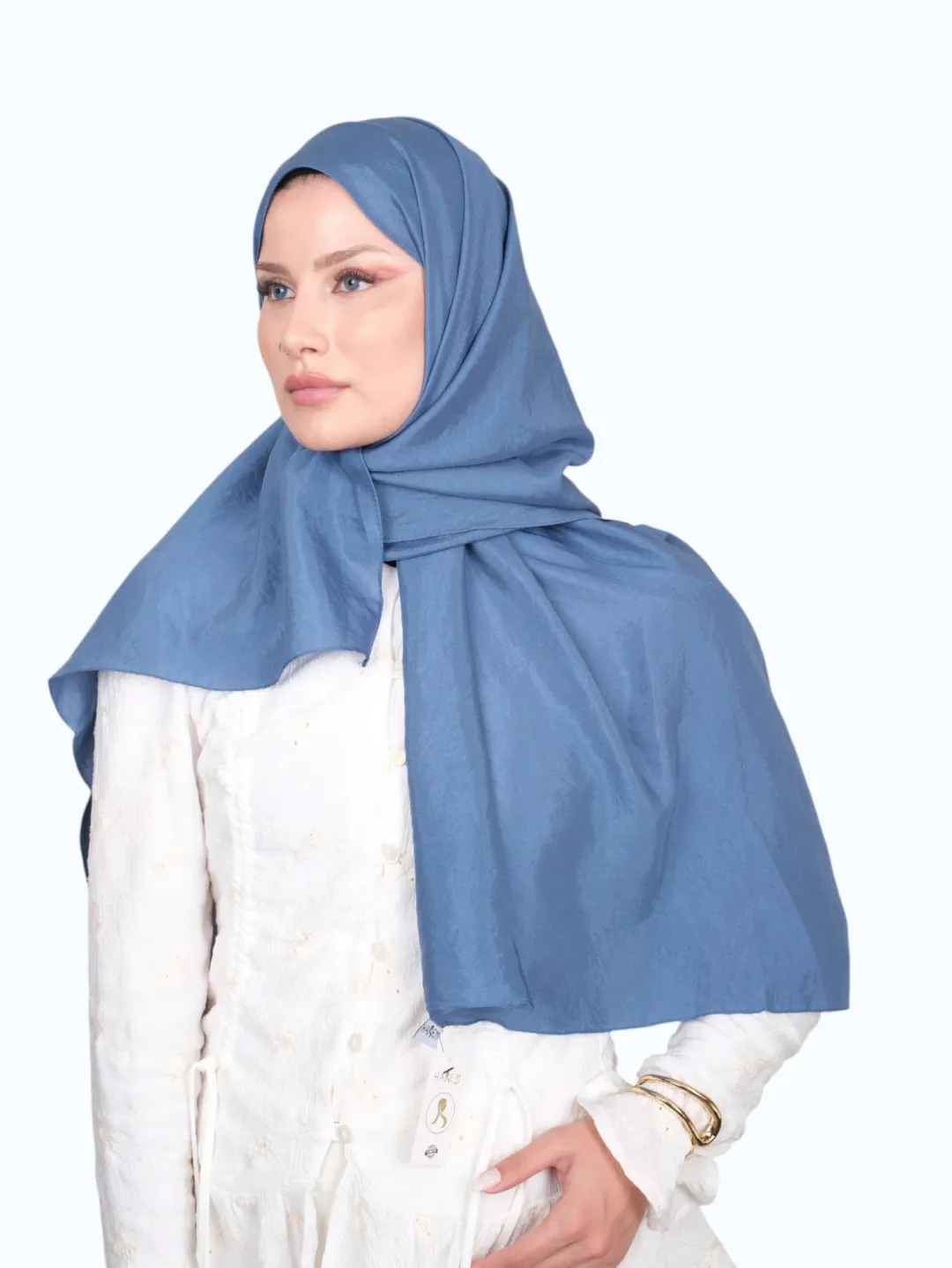 Harem Scarf Brisa Vual Şal İndigo