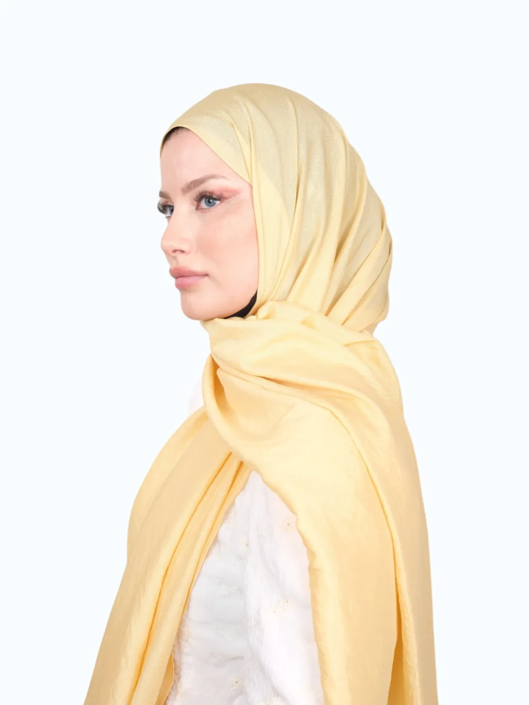 Harem Scarf Brisa Vual Şal Hardal Sarı