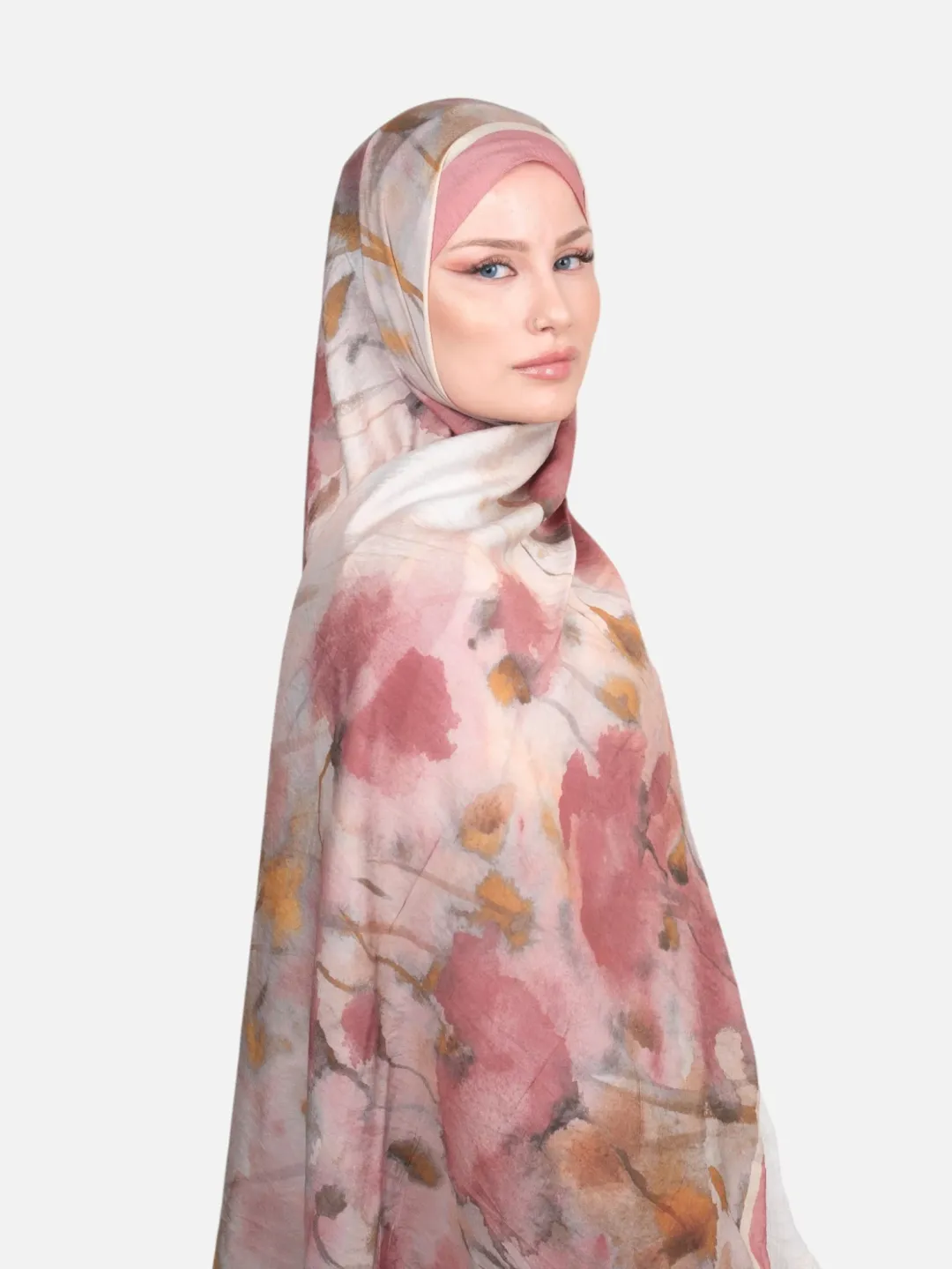 Harem Scarf Bianca Tencel Şal Pembe
