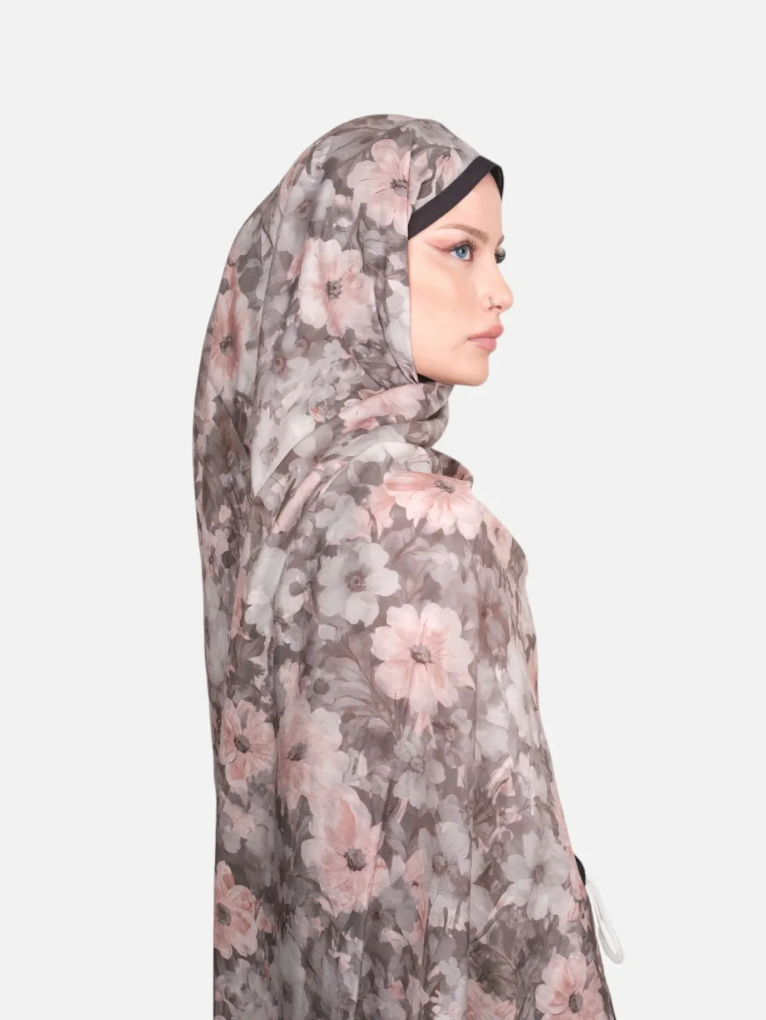 Harem Scarf Bianca Tencel Şal Pudra