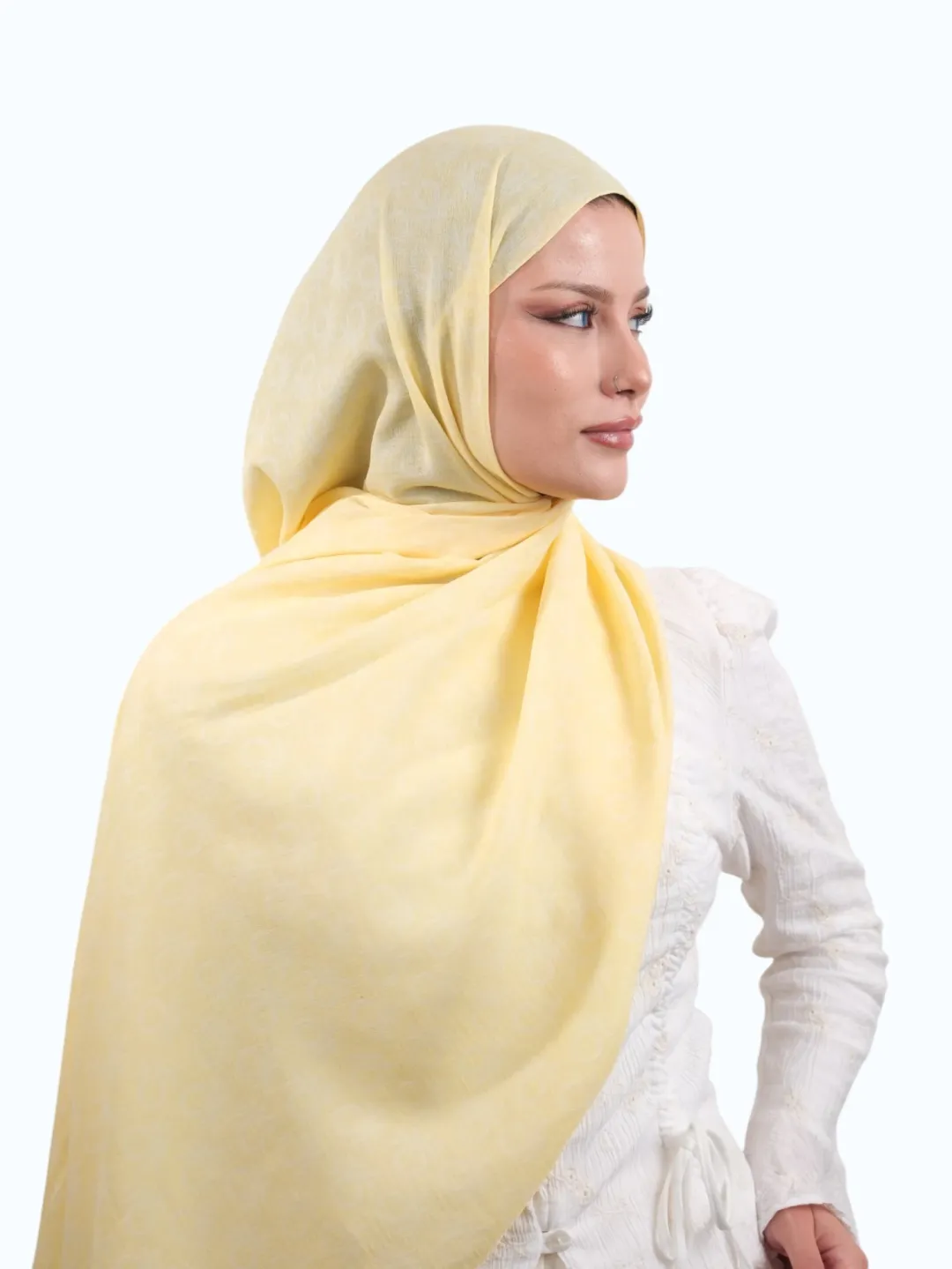 Benetton Elegante Uno Şal Sarı