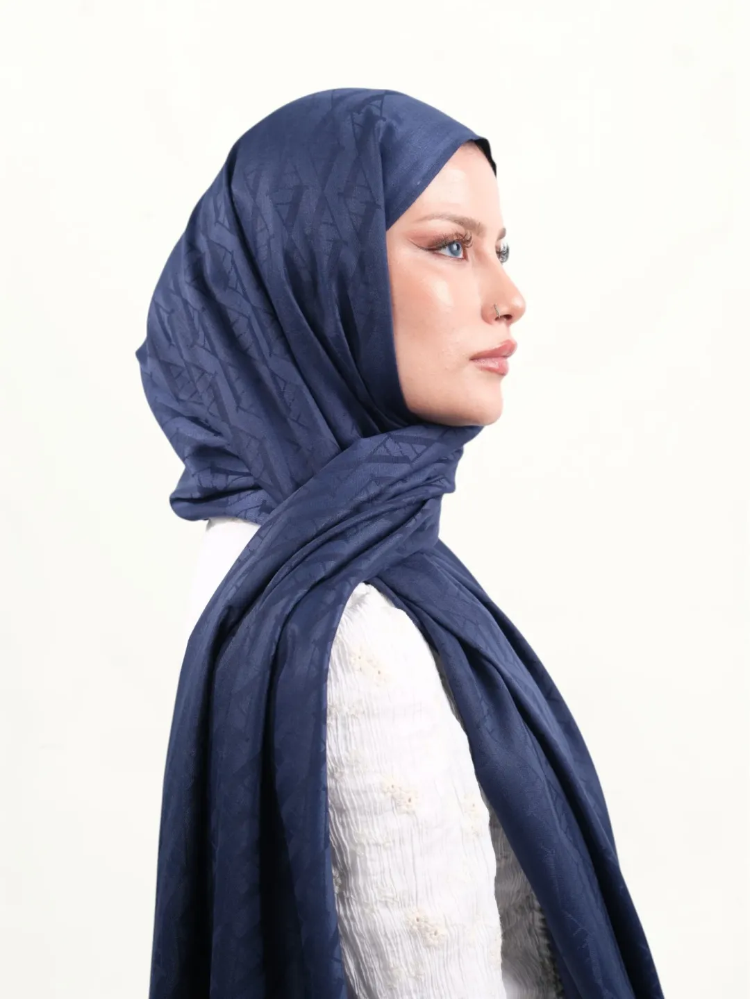 Armine Edition Şal Lacivert