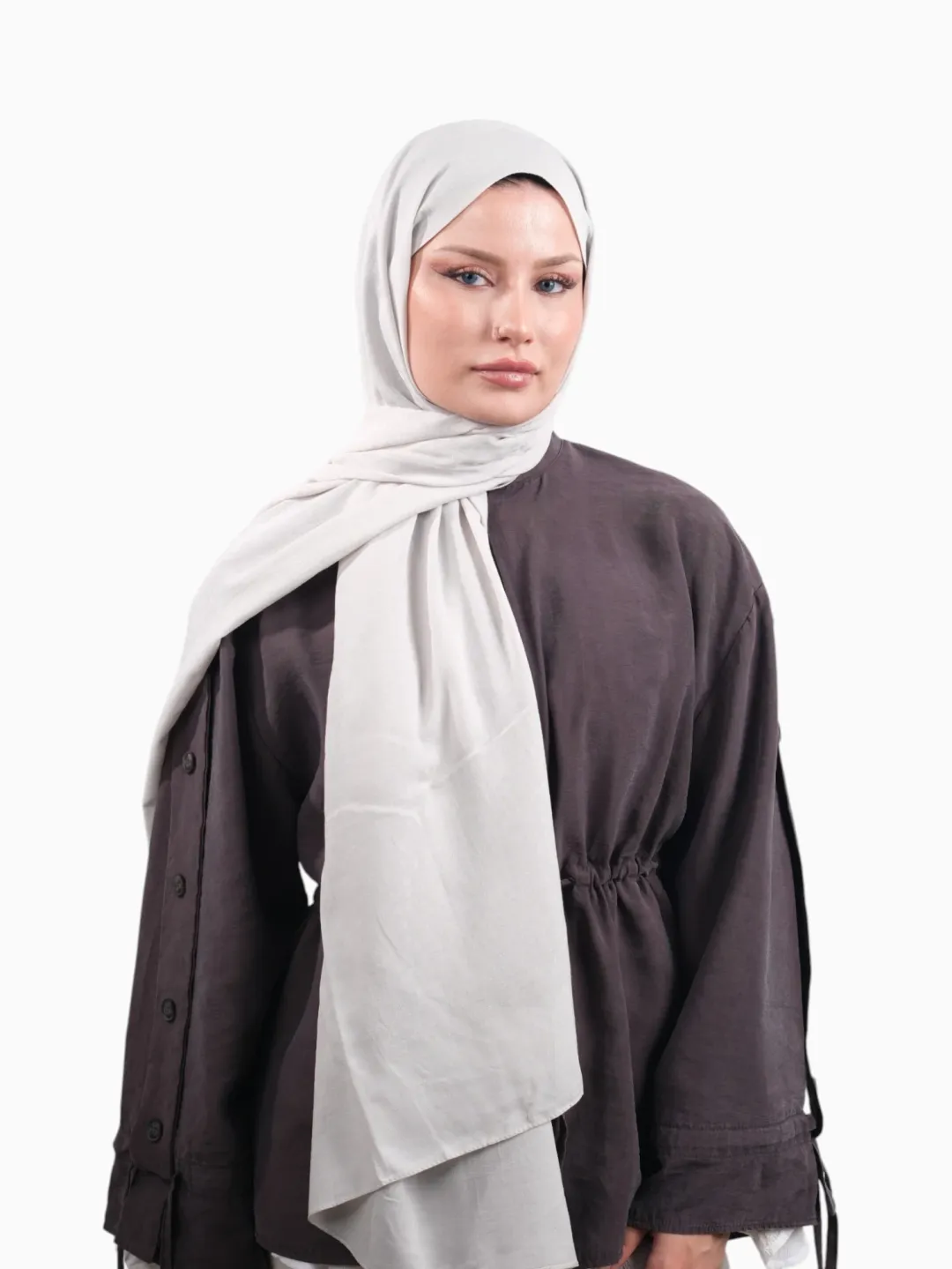 Armine Bambu Cotton Şal Bej