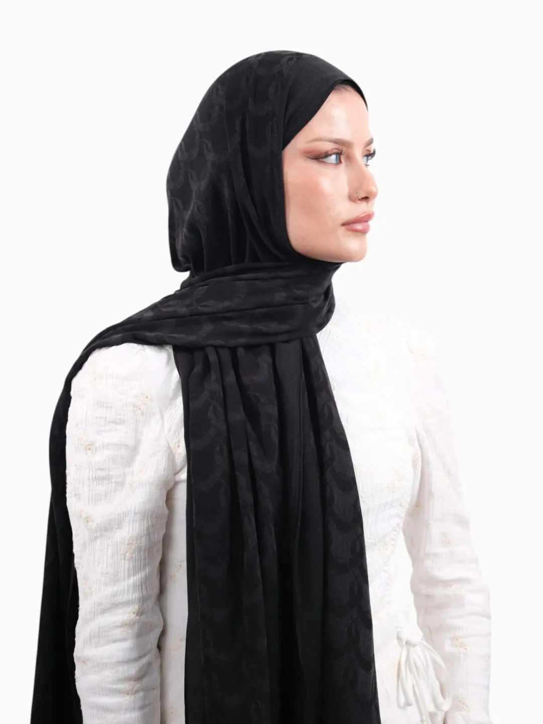 Armine Cupra Cool Şal Siyah