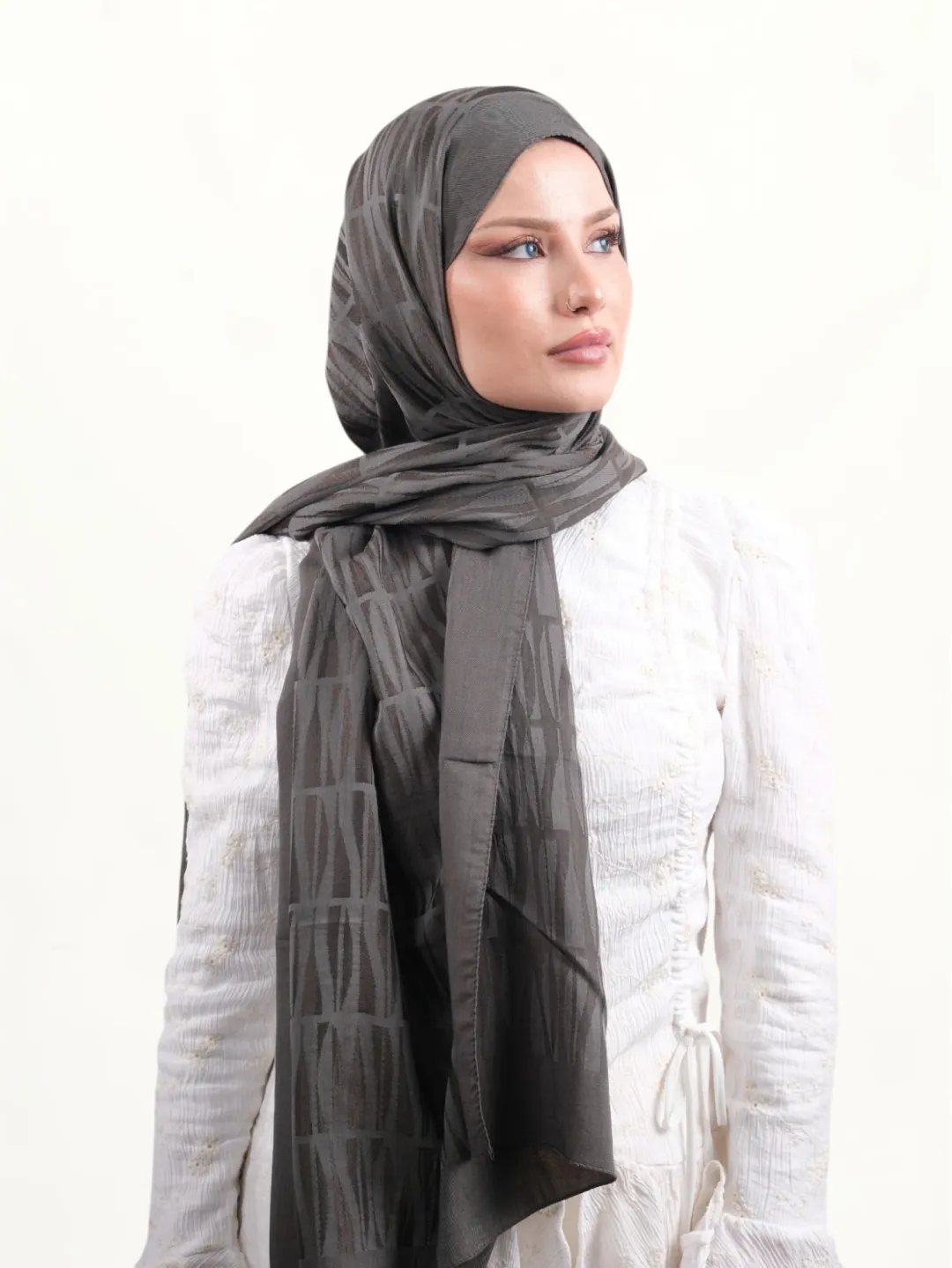 Armine Lyocell Şal Antrasit