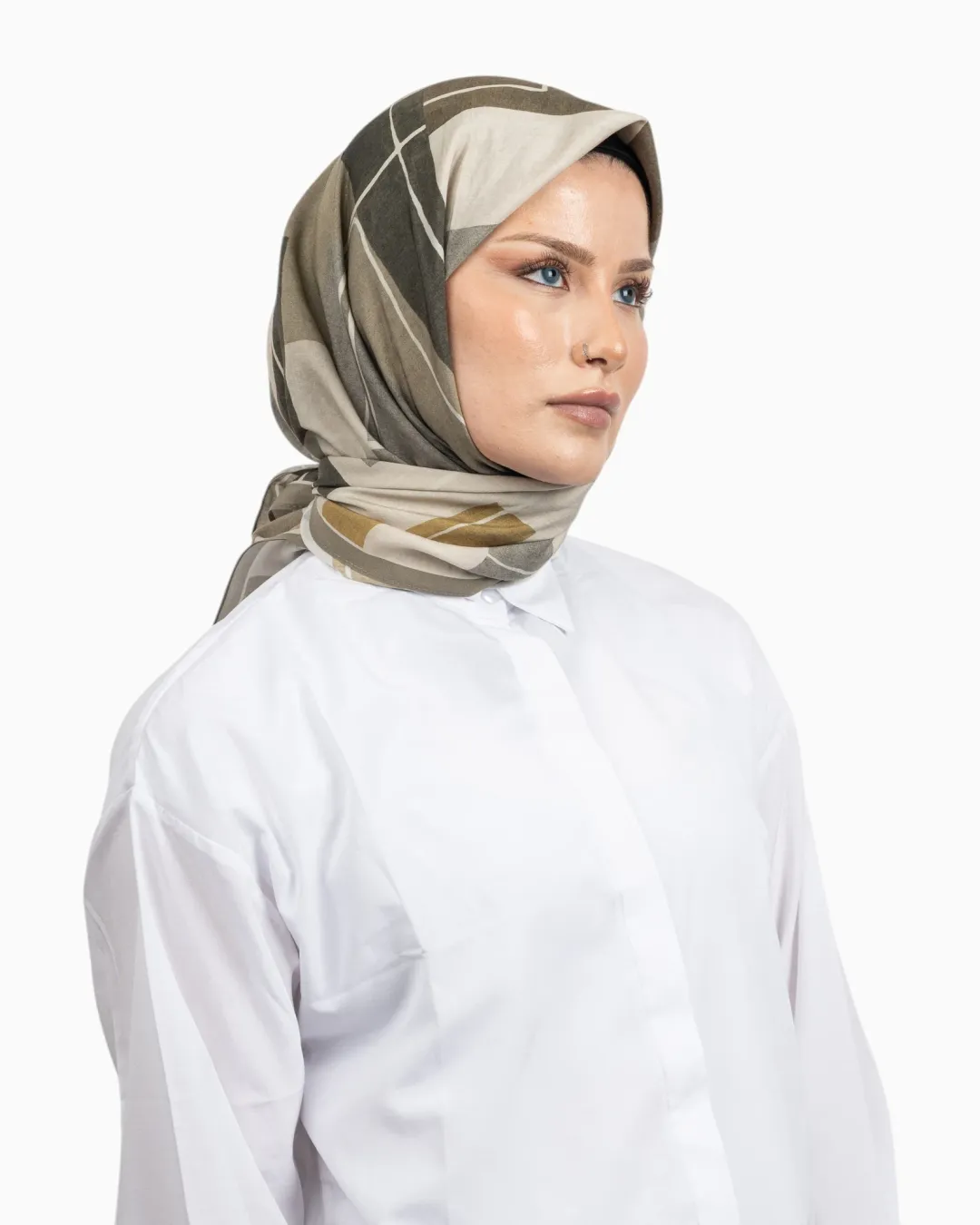 Belli Fresh Modal Eşarp Haki-05