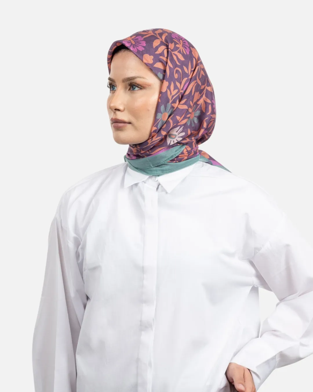 Belli Fresh Rozy Eşarp Mor-09