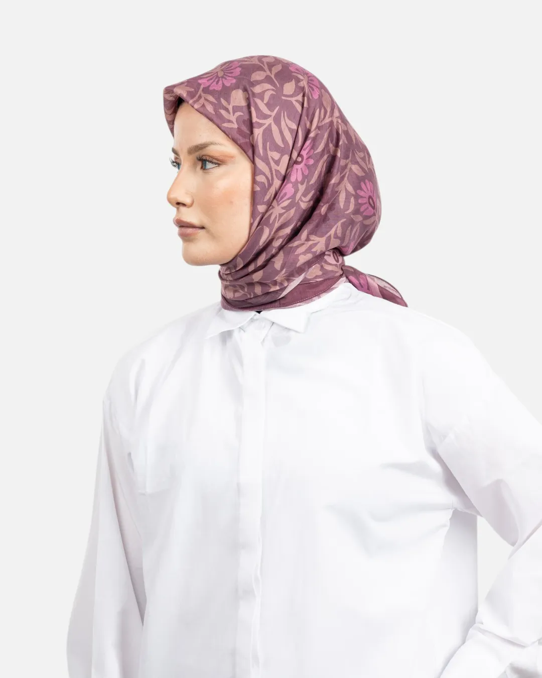 Belli Fresh Rozy Eşarp Bordo-21