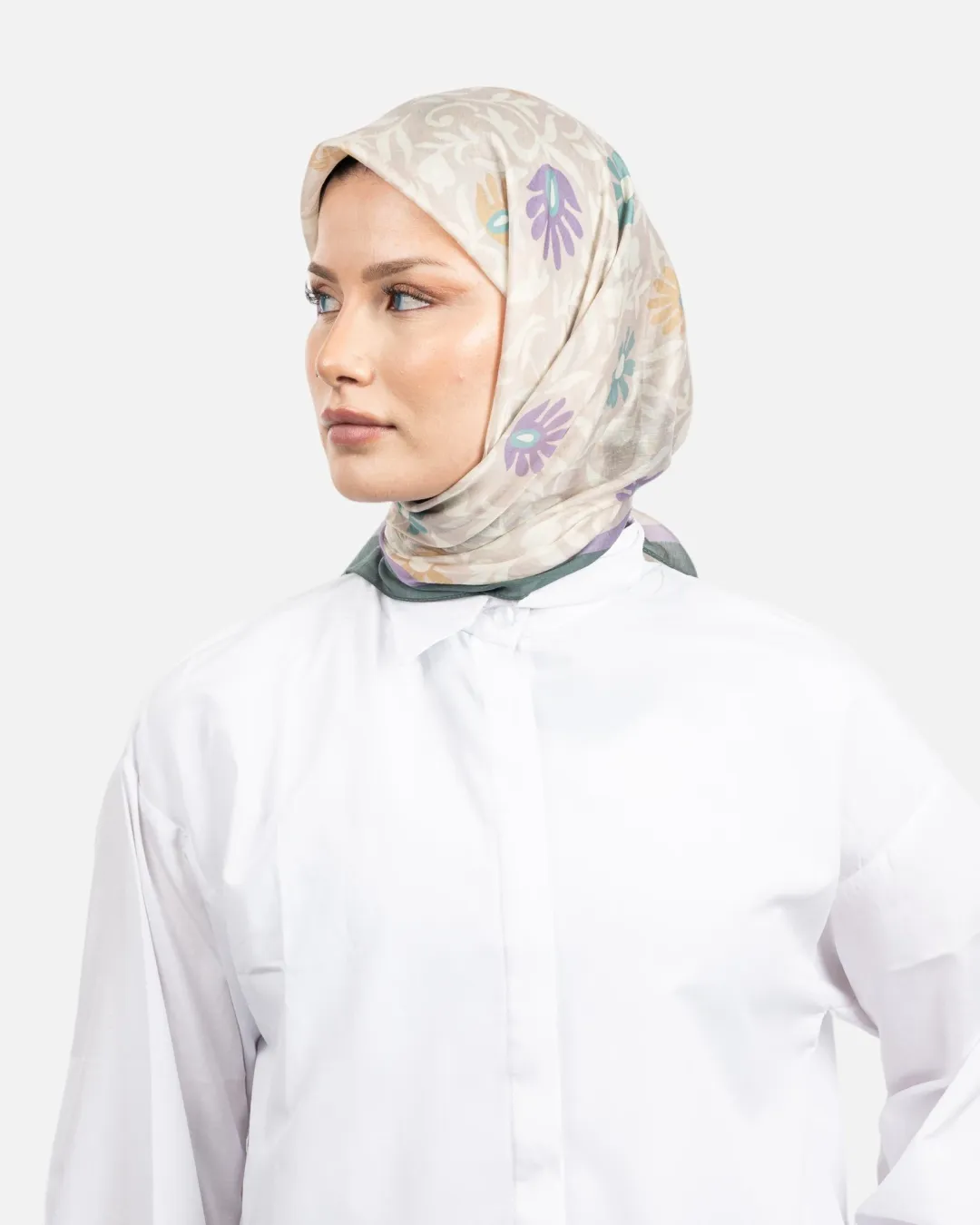 Belli Fresh Rozy Eşarp Krem-25