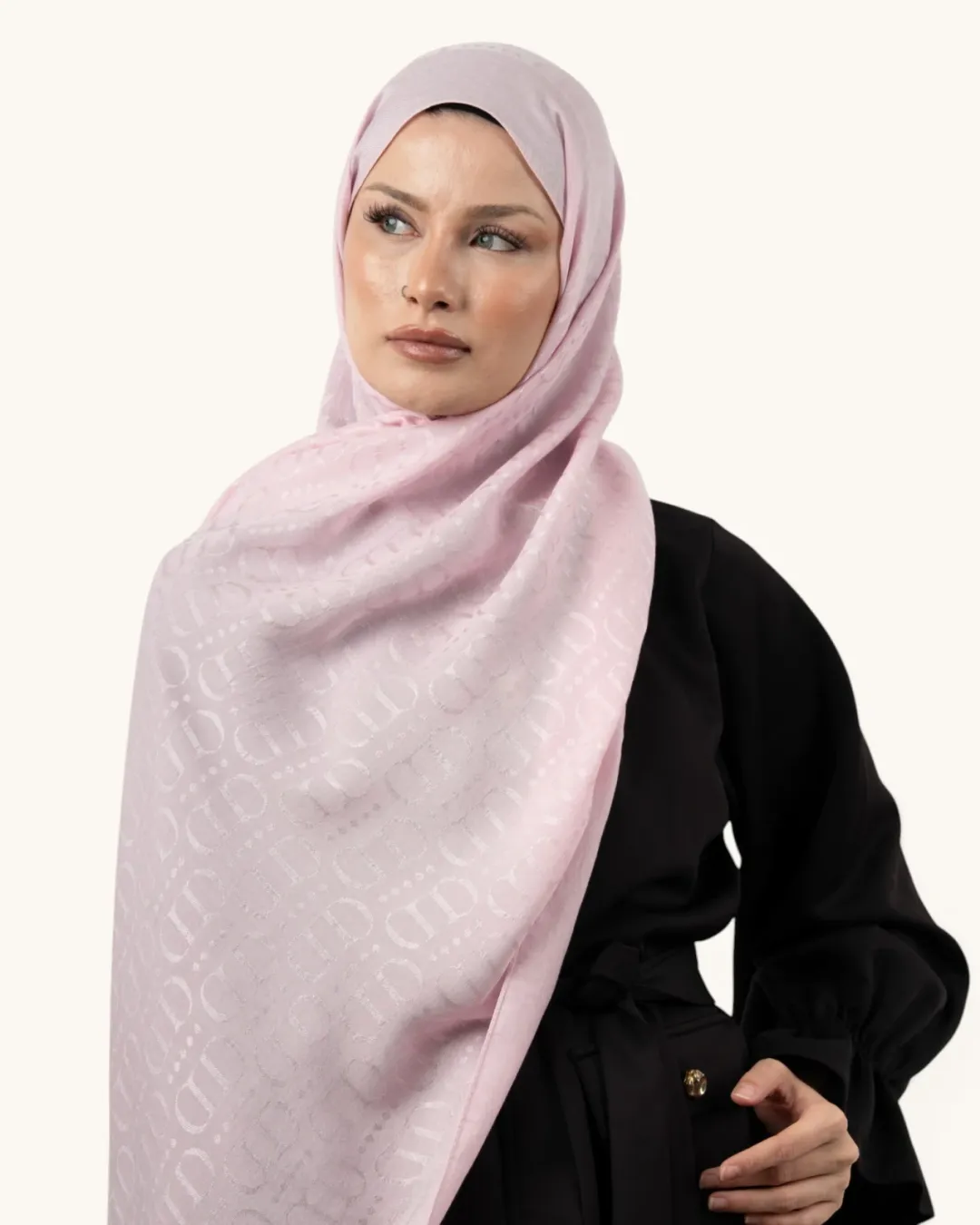 Carell Liora Pamuk Şal Pembe