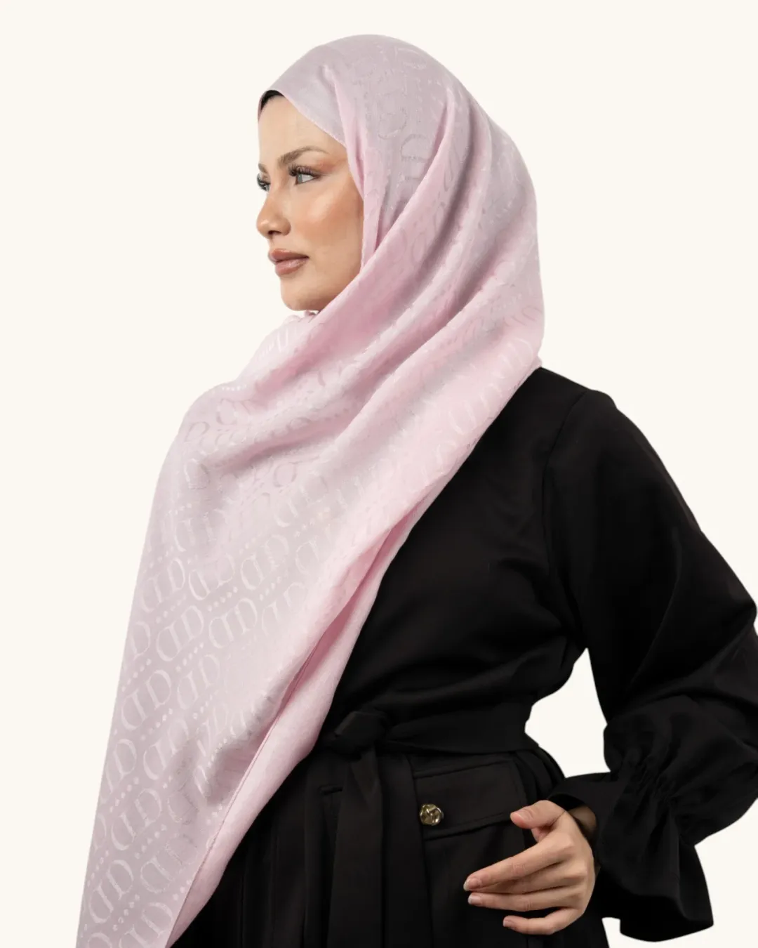 Carell Liora Pamuk Şal Pembe