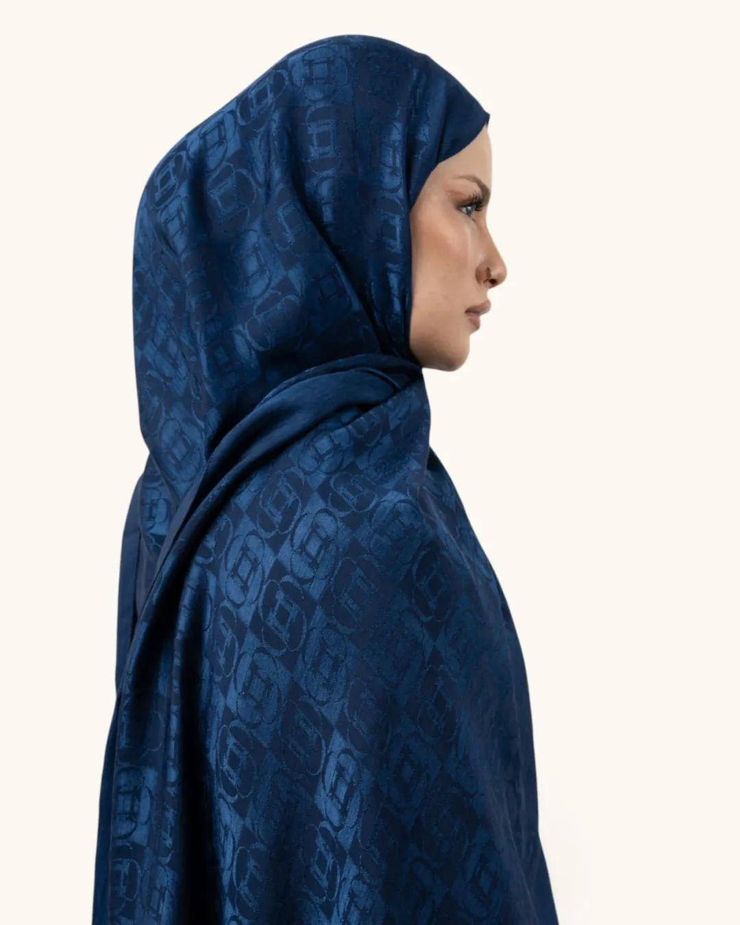 Carell Liora Pamuk Noire Şal Lacivert