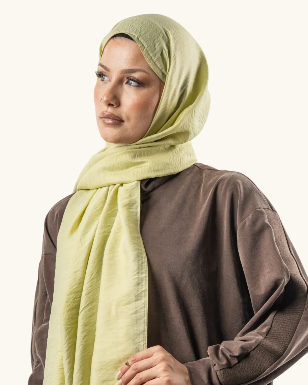 Benetton Siena Lüx Şal Tereyağ