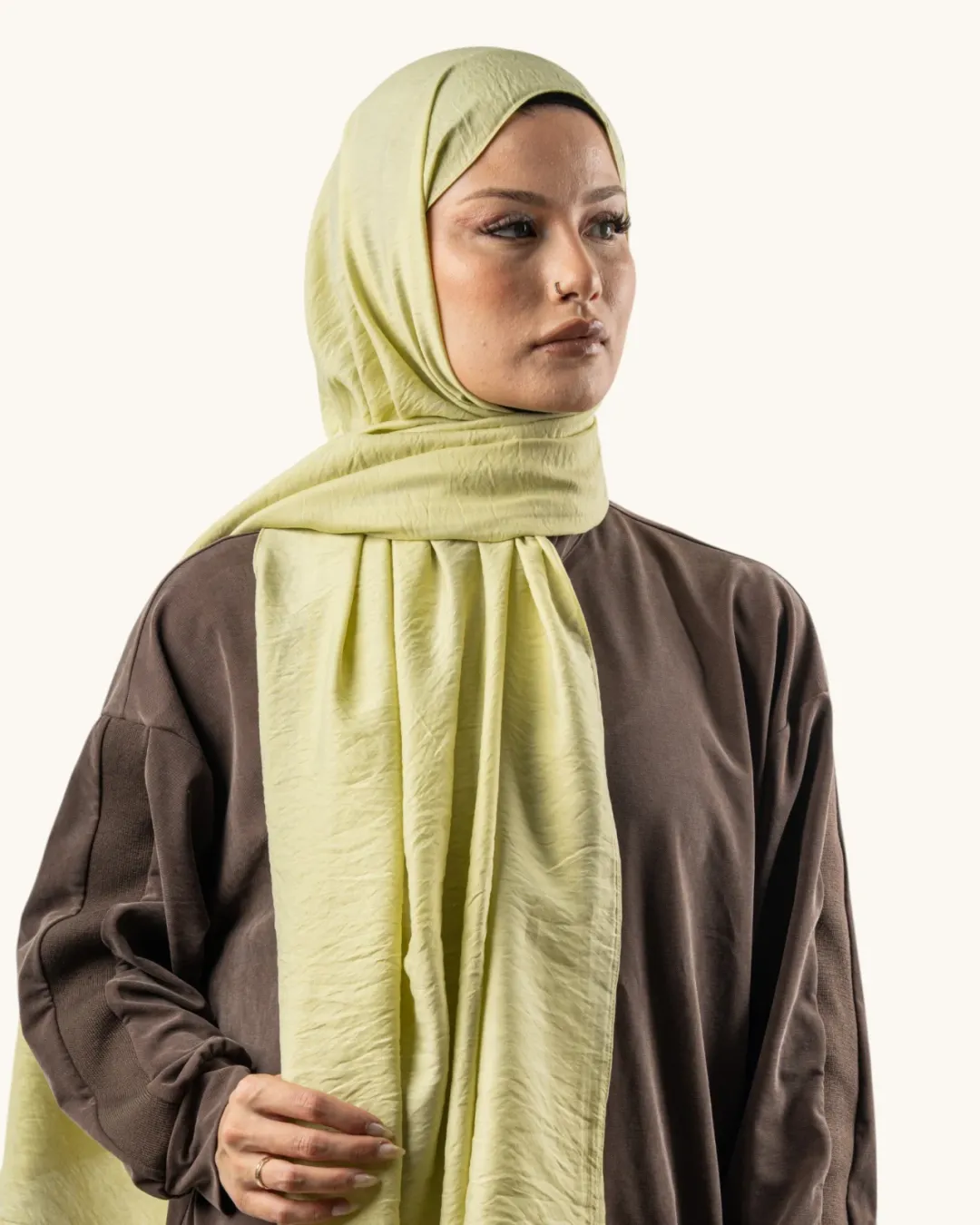 Benetton Siena Lüx Şal Tereyağ