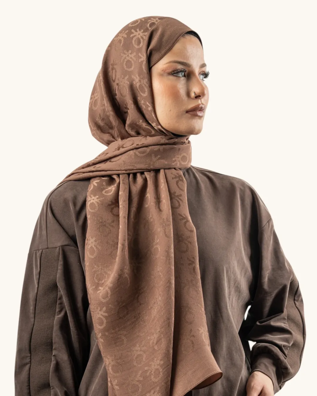 Benetton Lyocell Şal Roma Kahve