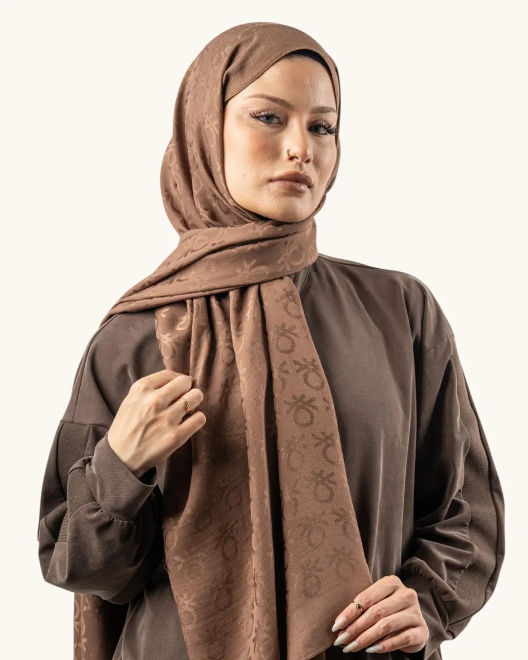 Benetton Lyocell Şal Roma Kahve