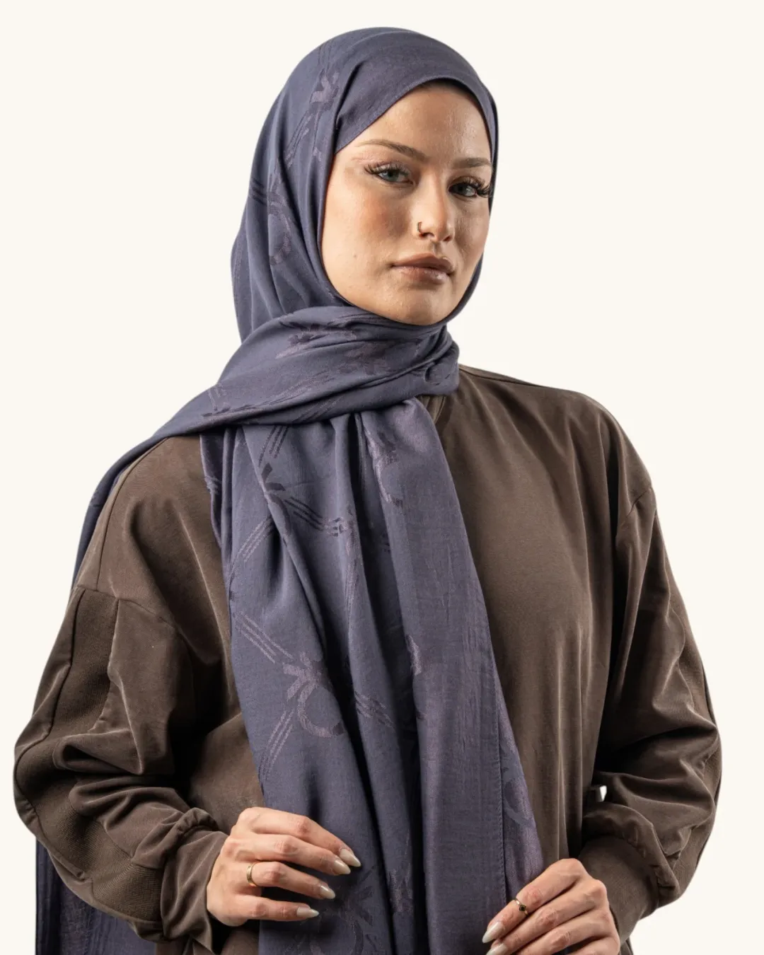 Benetton Lyocell Şal Milano K.Füme