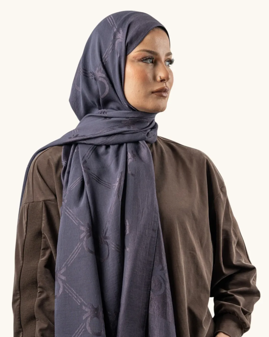 Benetton Lyocell Şal Milano K.Füme