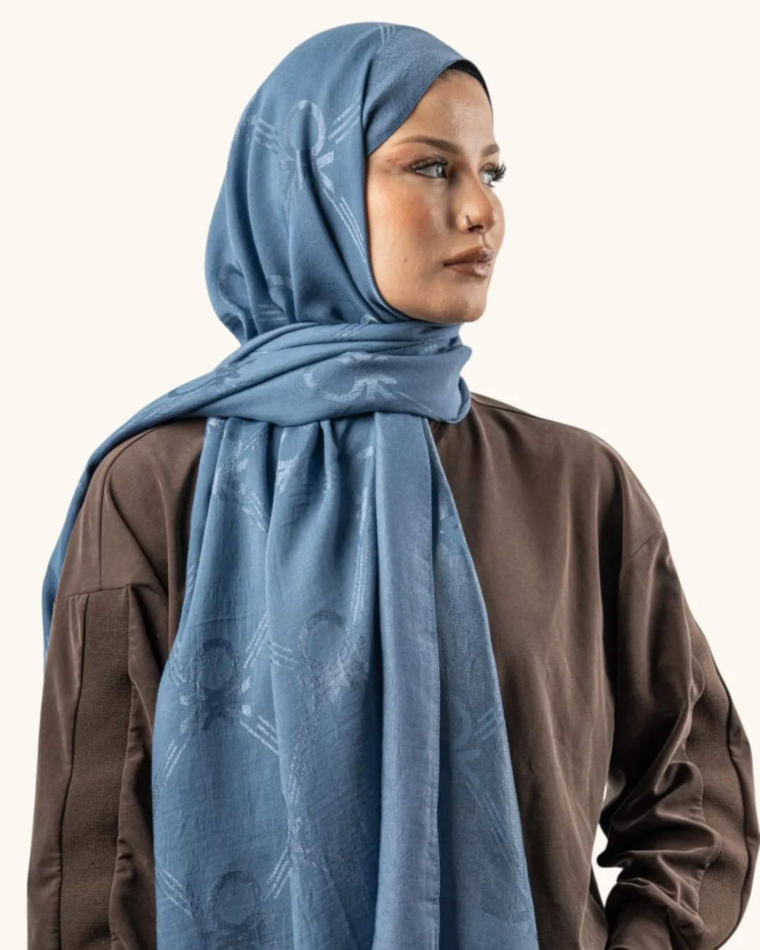 Benetton Lyocell Şal Milano İndigo