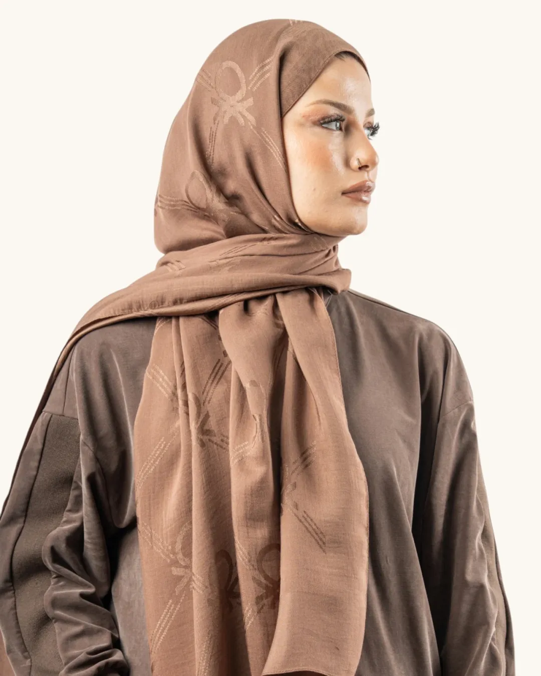 Benetton Lyocell Şal Milano Kahve