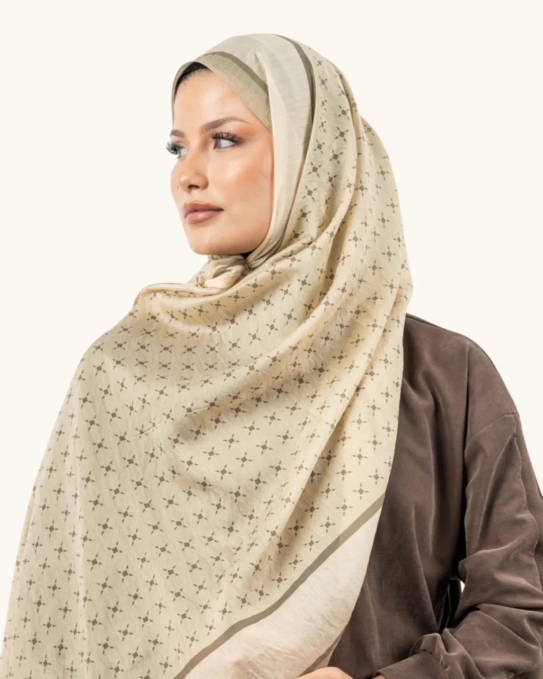 Benetton Fiore Lüx Şal Bej