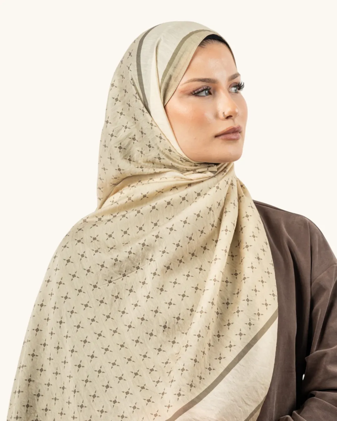 Benetton Fiore Lüx Şal Bej