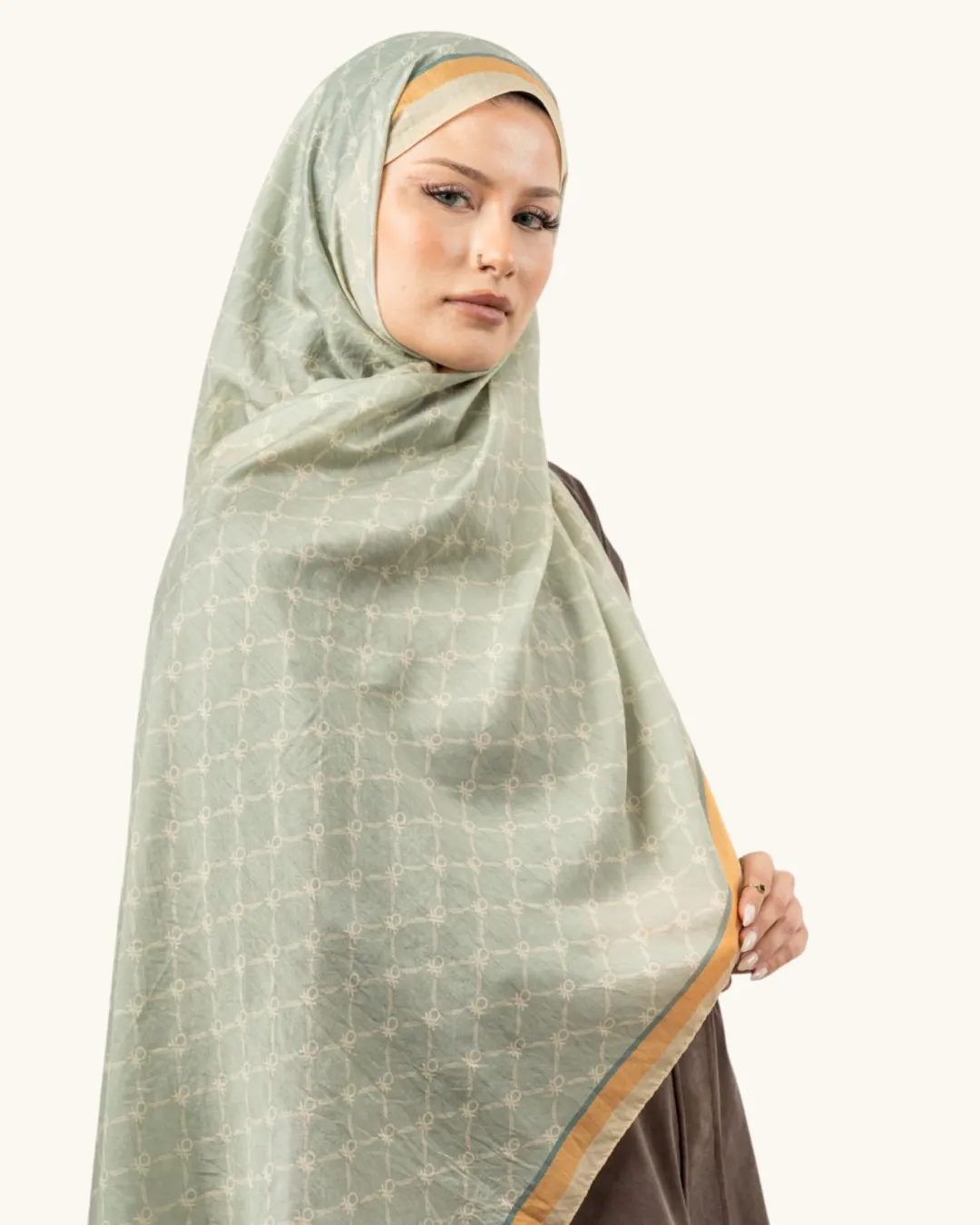 Benetton Fiore Şal Pudra