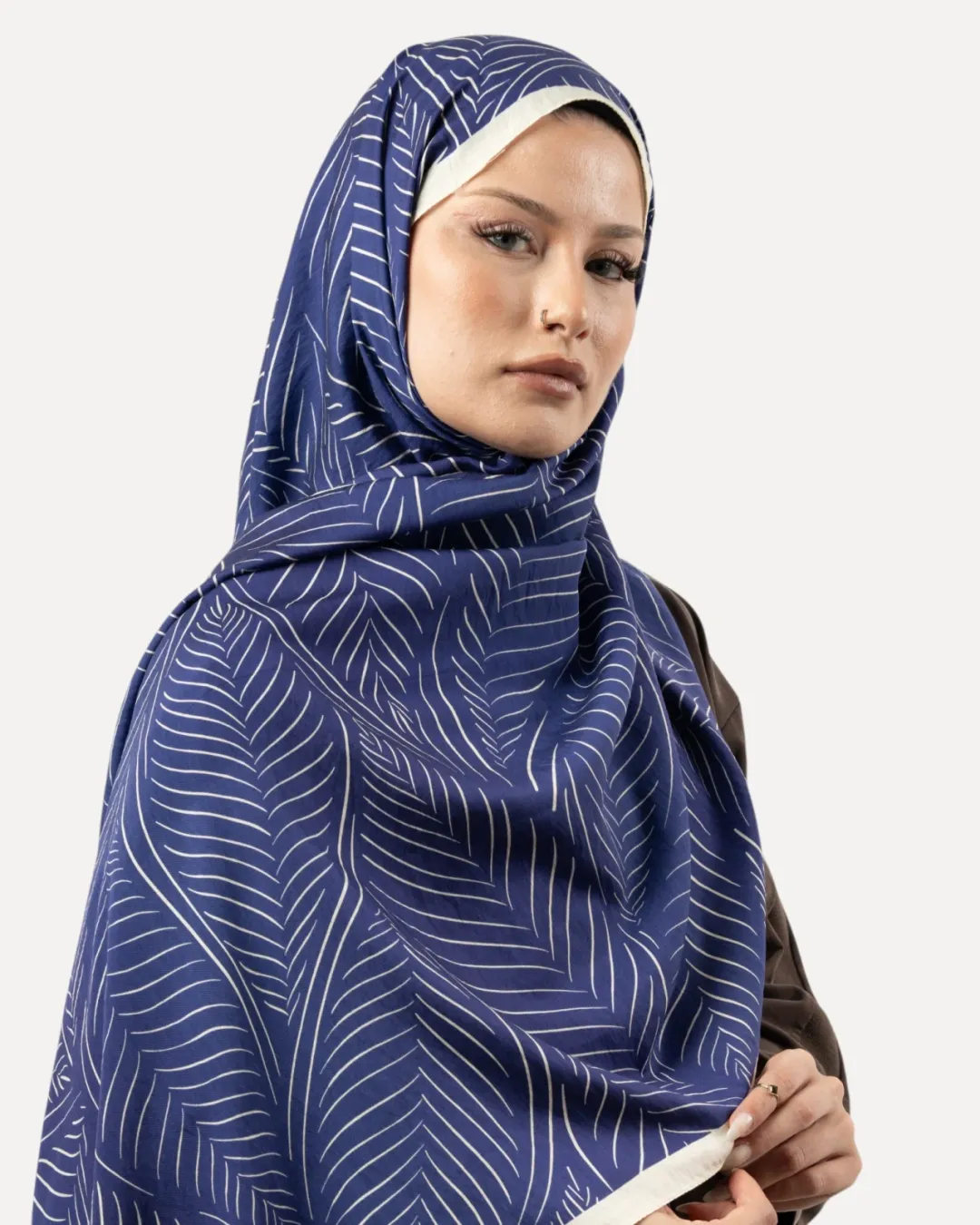 Sisley Verona Şal Lacivert-02