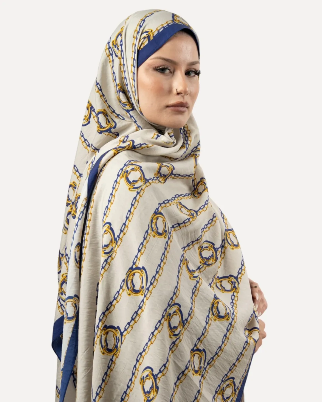 Sisley Verona Şal Ekru-03