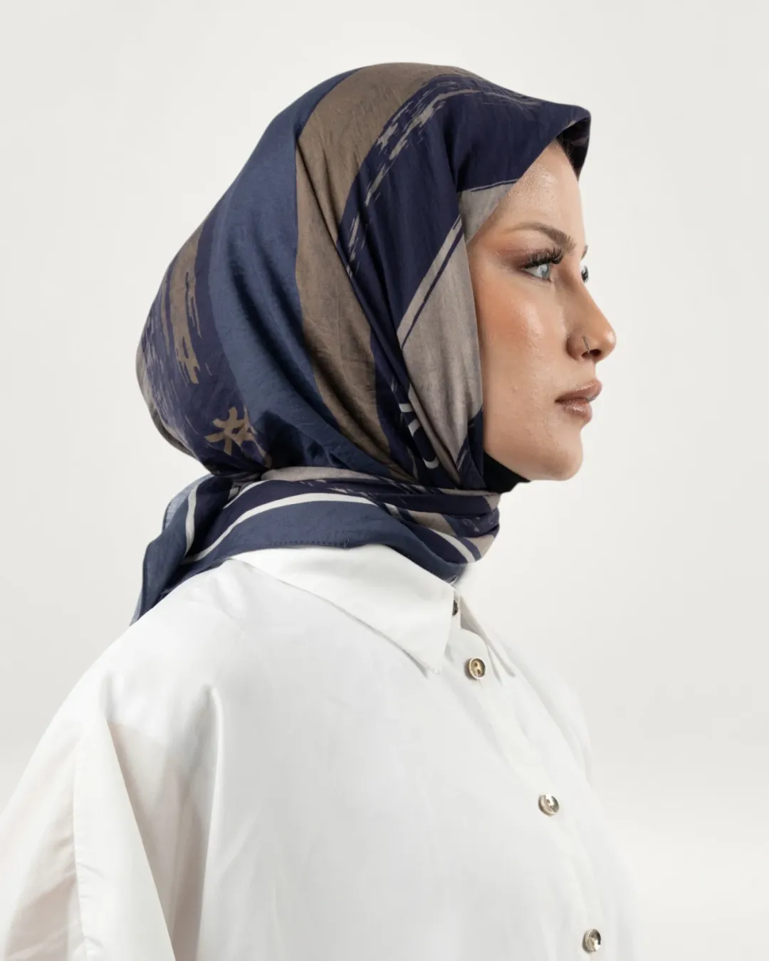 Benetton Siena Eşarp Lacivert
