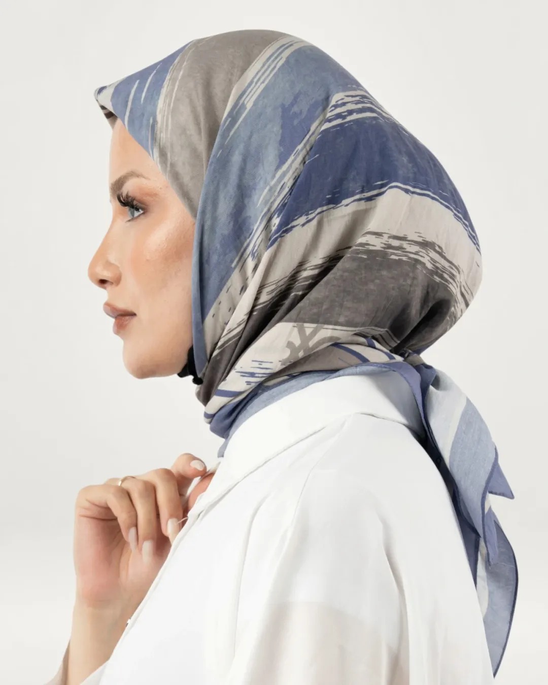Benetton Siena Eşarp İndigo