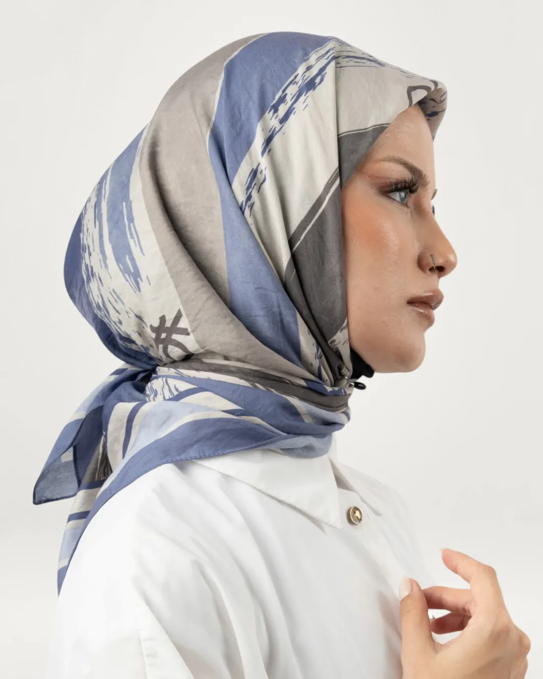 Benetton Siena Eşarp İndigo