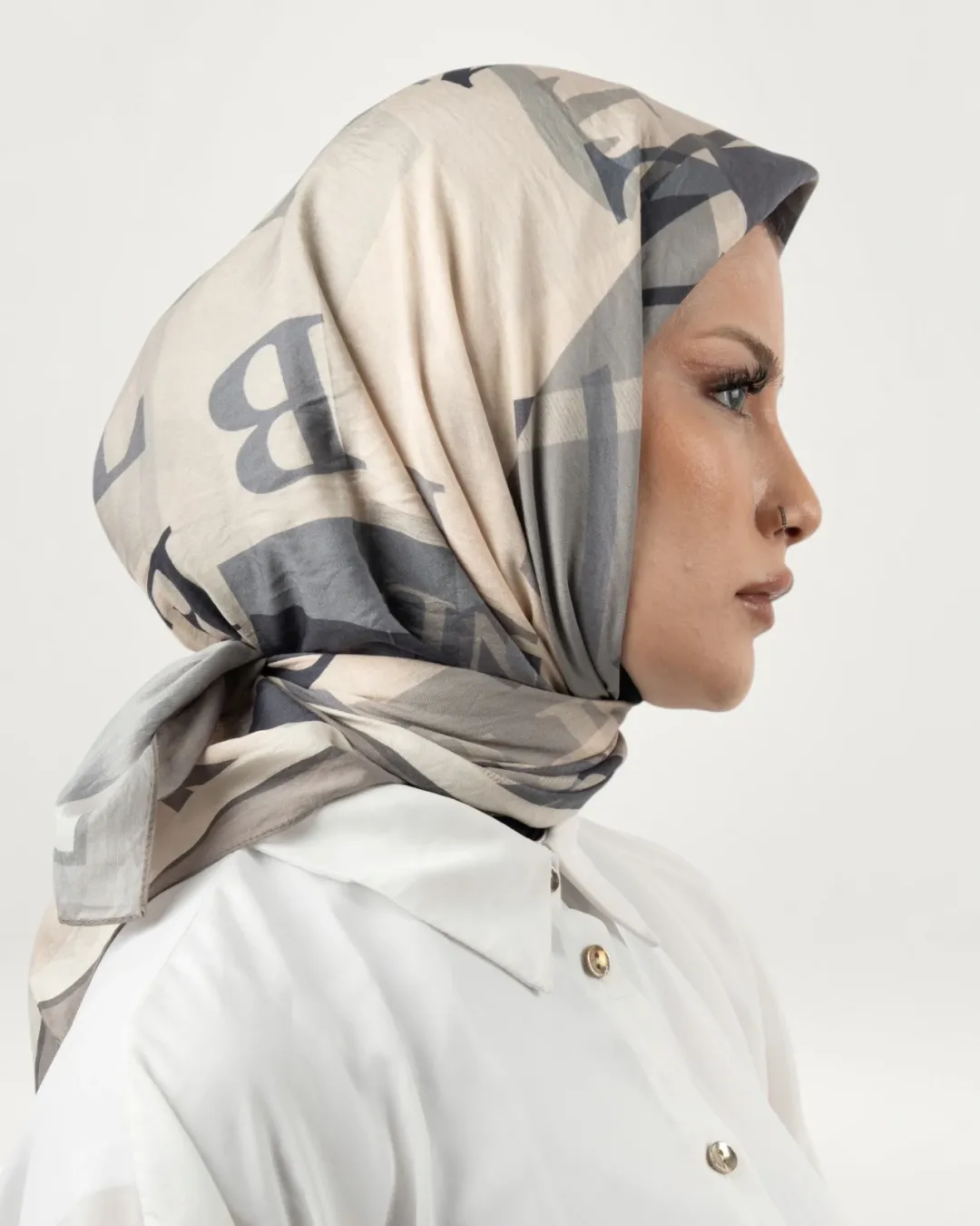 Benetton Siena Eşarp Gri