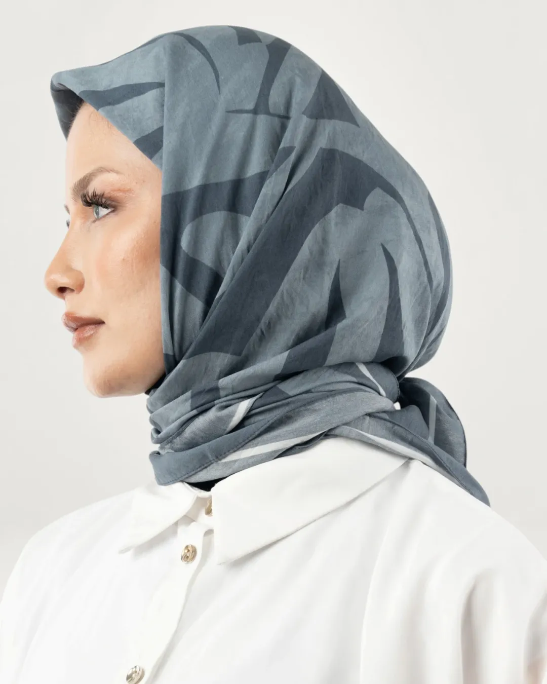 Benetton Siena Eşarp İndigo-04