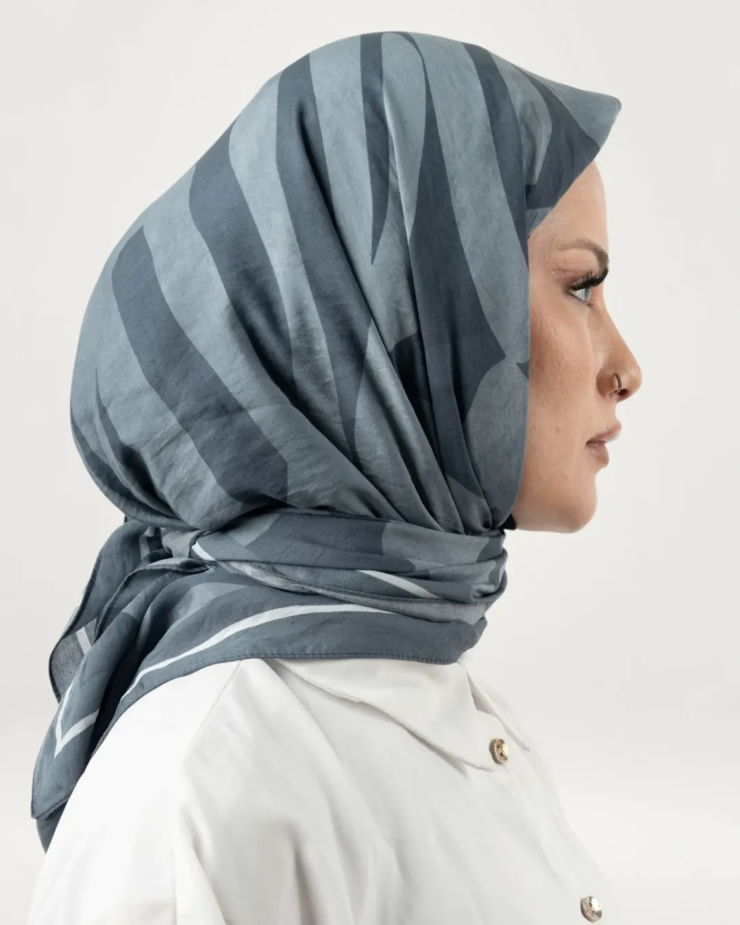 Benetton Siena Eşarp İndigo-04