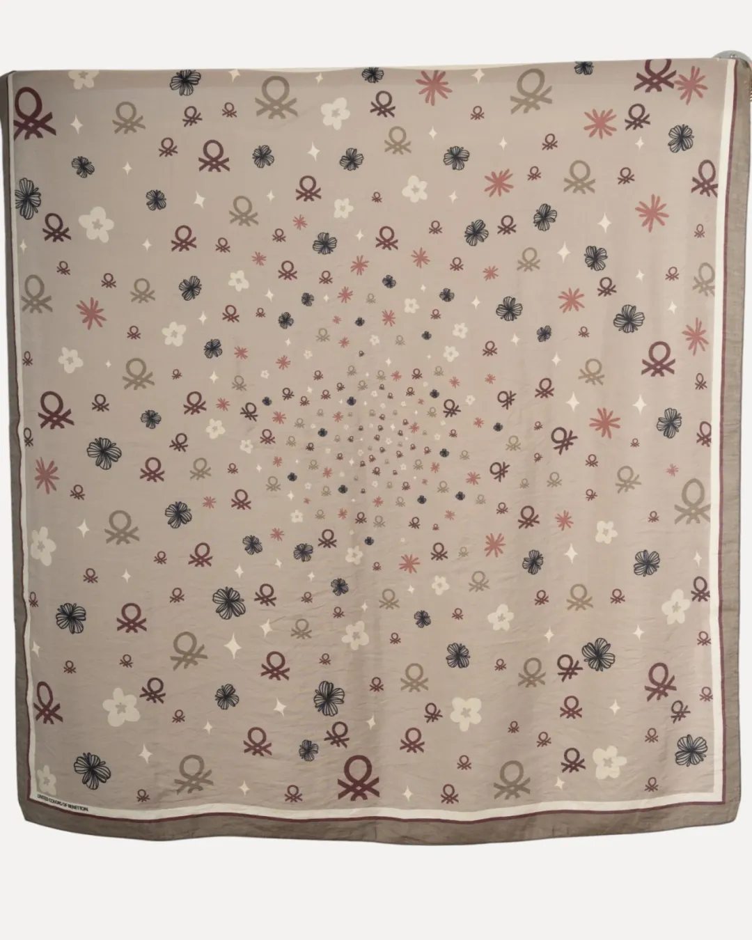Benetton Siena Eşarp Vizon-03