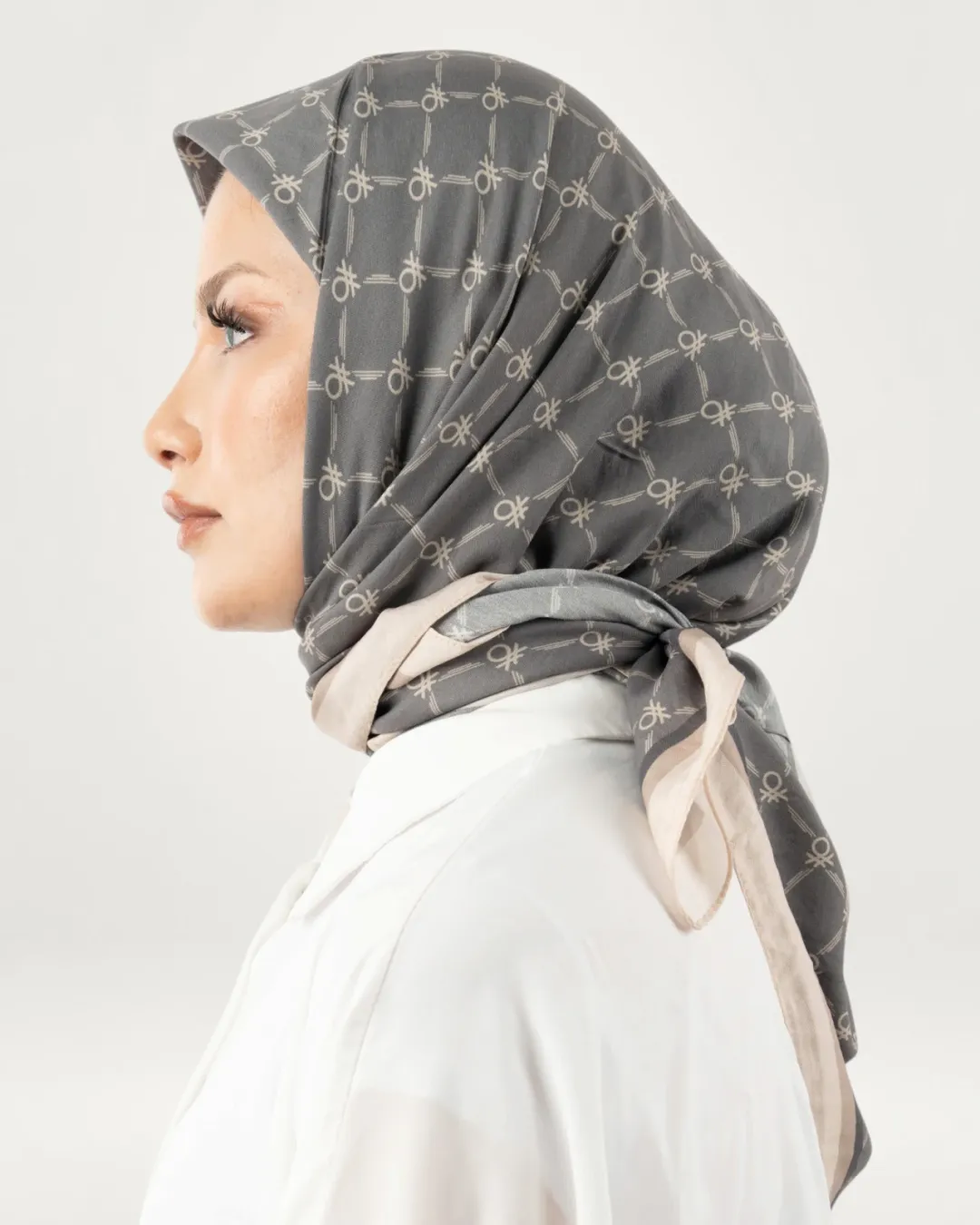 Benetton Siena Eşarp Füme-03