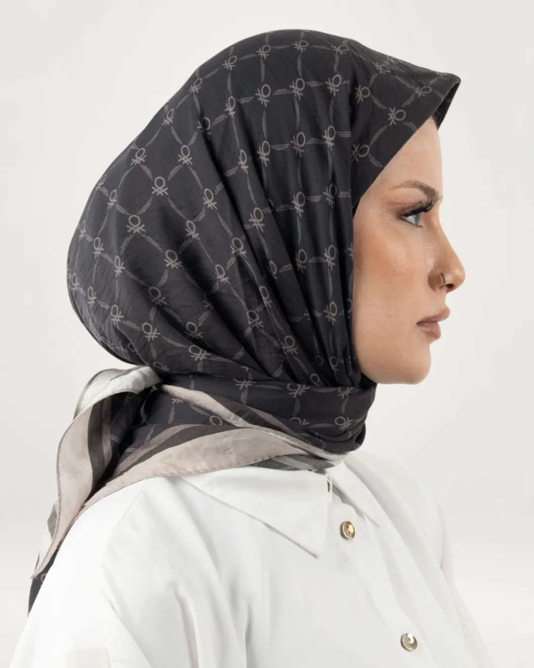 Benetton Siena Eşarp Kahverengi-06