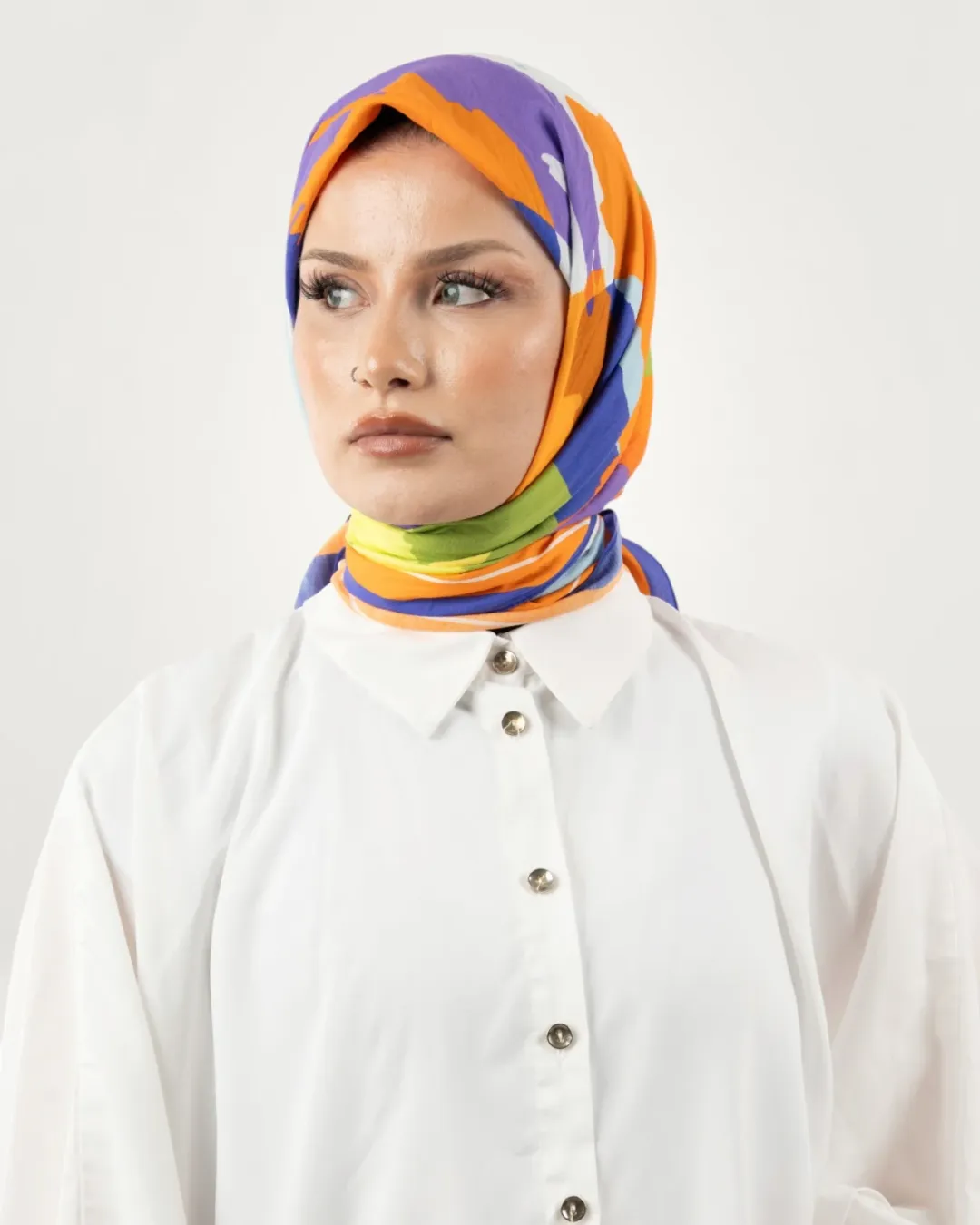 Benetton Siena Eşarp Orange