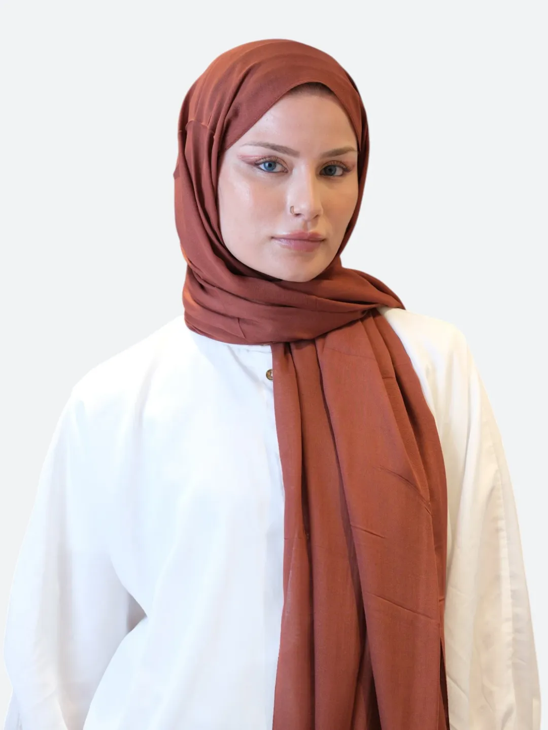 Fresh Scarfs Rami Viskon Şal Tarçın