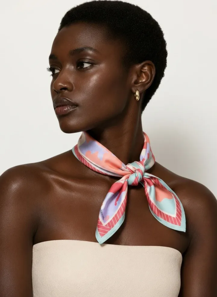 United Colors of Benetton Flora Bandana Mint