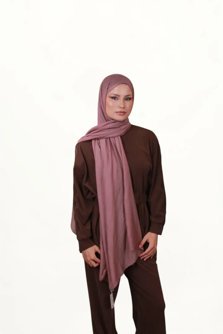 Harem Scarf Allya Şal Gül Kurusu