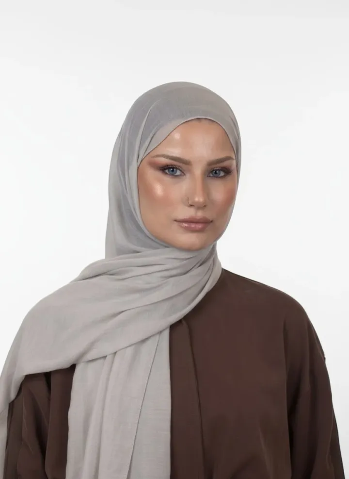 Harem Scarf Allya Şal Gümüş