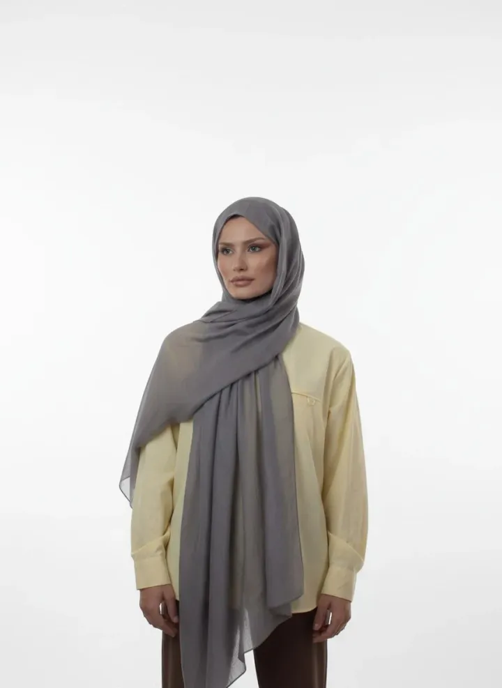 Harem Scarf Allya Şal Gümüş Gri