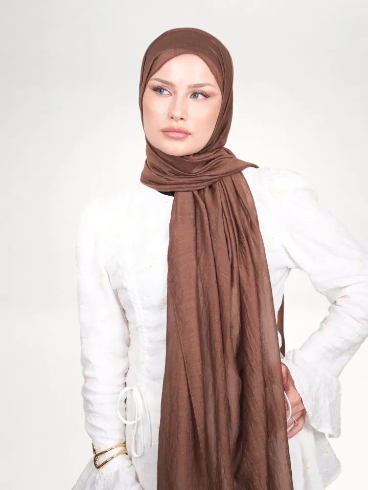 Harem Scarf Allya Şal Kahve