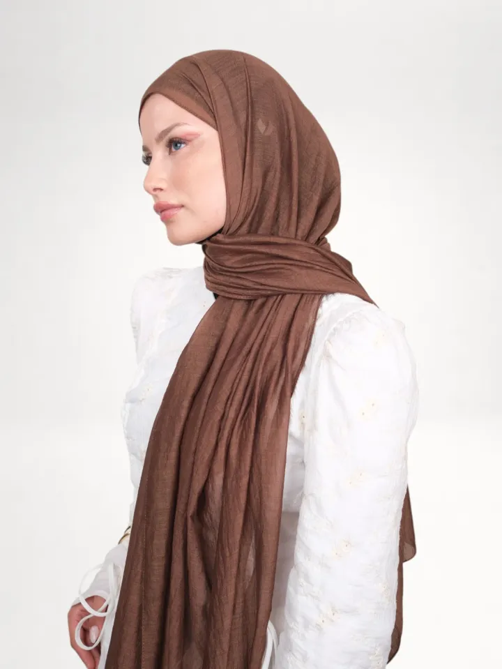 Harem Scarf Allya Şal Kahve